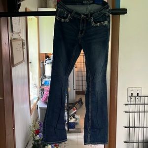 Cute Grace LA boot cut jeans